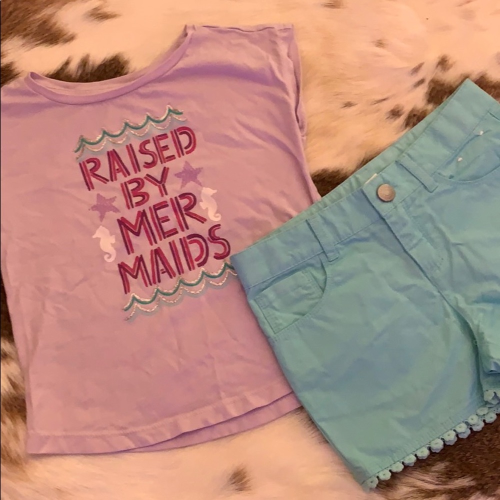 Girls Gymboree matching outfit